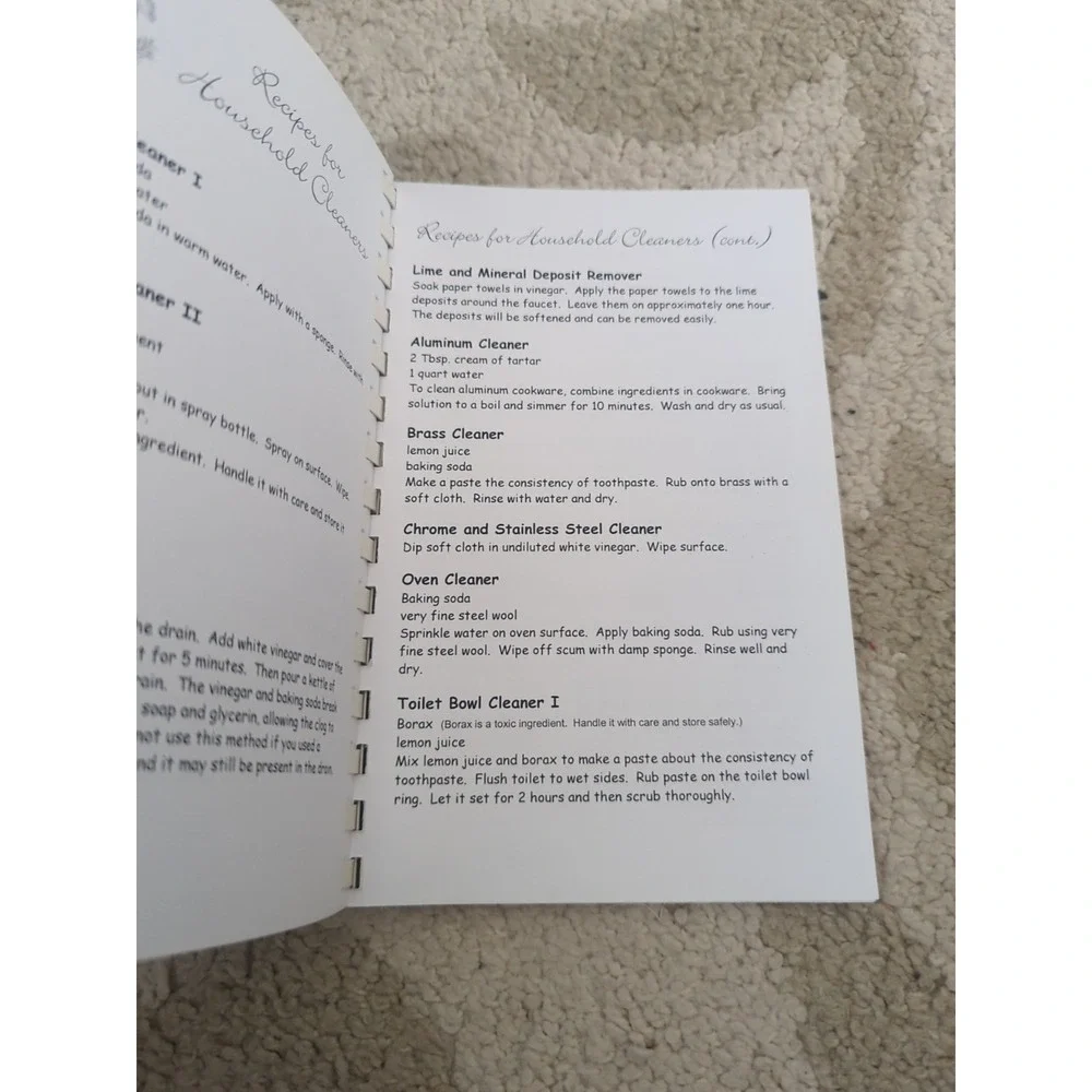 Collection Of Recipes Jessica Goins Lexington, NC Spiral Cookbook 2006‎